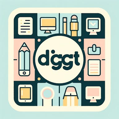 Diggt Logo:- Digitise to your work